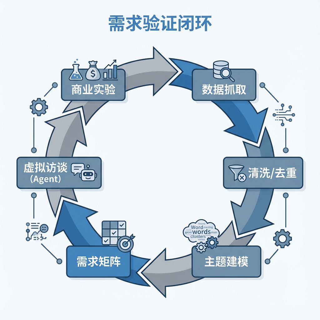 图 2-1：需求验证闭环